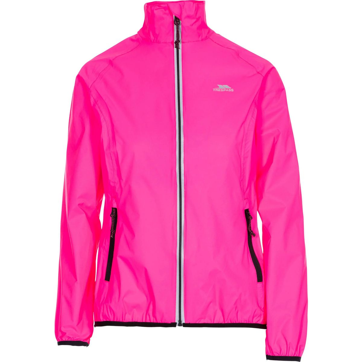 Trespass Beaming - Female Active Packaway Jacket hi visibility pink (HVP) L FAJKRATR0013_HVP_L