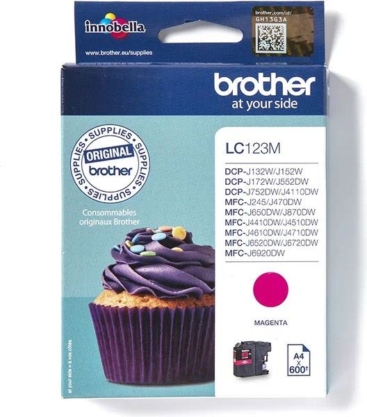 Brother LC-123M - Magenta - Cartouche d'encre Magenta