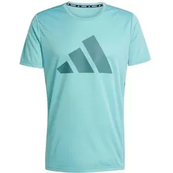 ADIDAS Herren T-Shirt Run It, Größe M in Grün Grün
