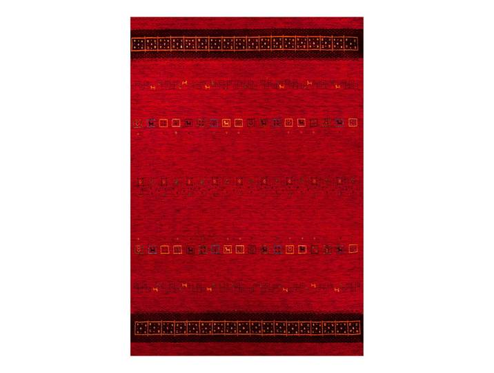 Tapis Lori Star I Rouge/Rouge 70 x 140cm Tissé à plat
