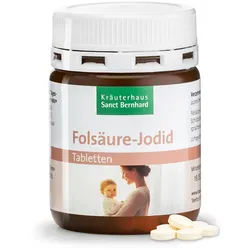 Folsäure-Jodid-Tabletten 240 Tabletten - 60 g