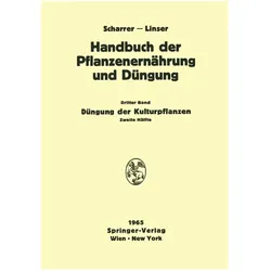 Düngung der Kulturpflanzen 2, Fachbücher