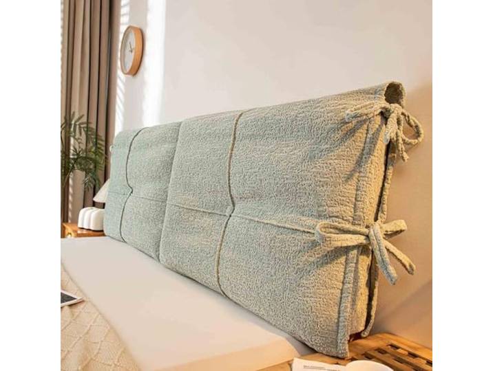 ABZDUNG Kopfteil Bett Rückenkissen – Großes Lesekissen für Bett & Sofa Bequemes Rückenstützkissen fürs Lesen, Entspannen & Sitzen(Small,180x60x10cm)
