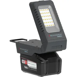 Scangrip, Arbeitsleuchte, Flexkopfschürze BASIC CONNECT, 1300 lm, Korpus CAS (1000 lm)