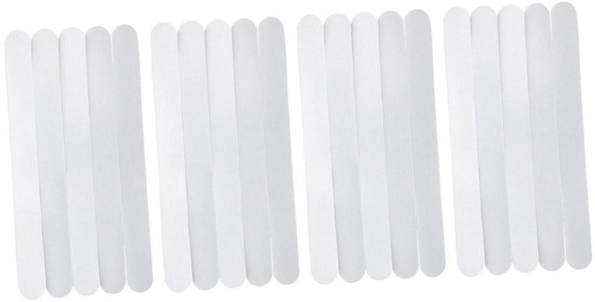 20 stuks Antislip Strips Douche Stickers Wit