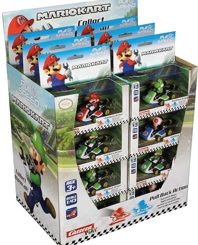 Voiture Mario Kart : Yoshi échelle 1:43 - Carrera