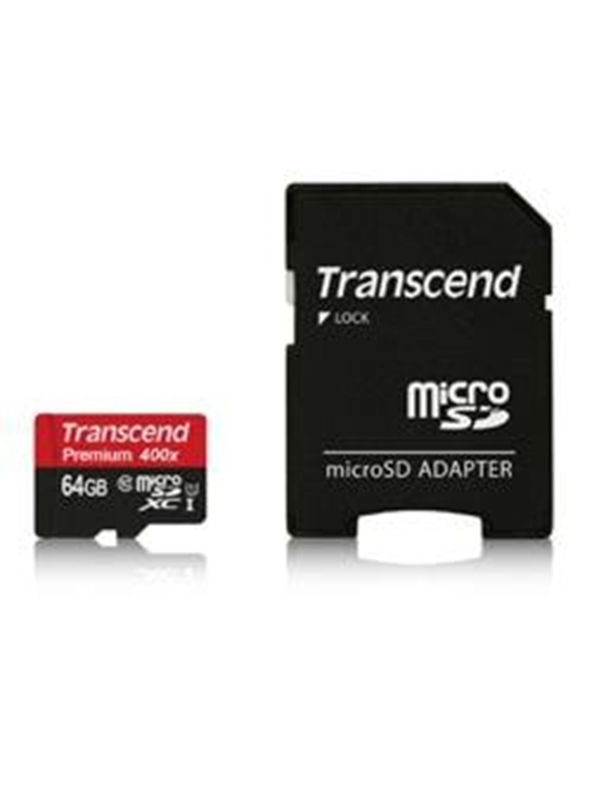 Transcend MicroSDXC/SDXC U1 400x - 64GB