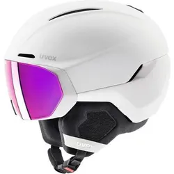 UVEX Unisex Skihelme uvex horizon CV, Größe 51-55 in Weiß Weiß