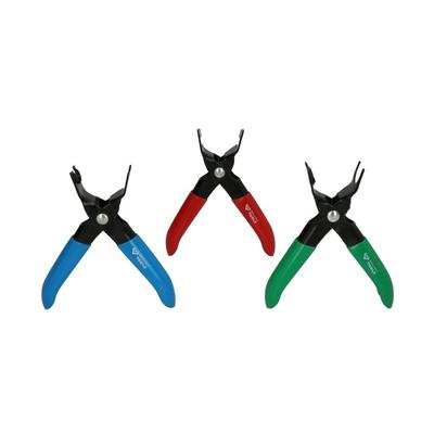 BRILLIANT TOOLS Entriegelungswerkzeug, Klimaanlagen-/Kraftstoffleitung Kraftstoffleitung-Entriegelungs-Werkzeug-Satz, 3-tlg. bt531000
