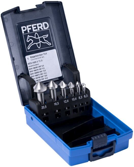 Jeu de fraises PFERD HSS DIN 335 C90 Grade 6 (25202154)