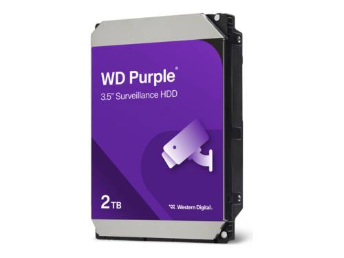 WD Purple Surveillance WD23PURZ - Festplatte - 2TB - intern - 3.5"" (8.9 cm)