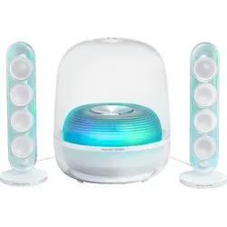 HARMAN KARDON Soundsticks 5, Bluetooth-Lautsprecher, Weiß