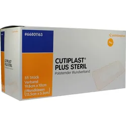Cutiplast 10x19.8cm Plus Steril 55 ST