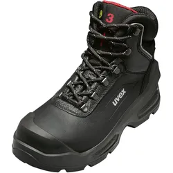 Uvex, Sicherheitsschuhe, Stiefel 6879 schwarz S3 PU (S3, 47)