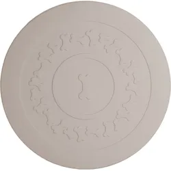United Pets Napfunterlage für Hunde oder Katzen 35,5 cm, taupe
