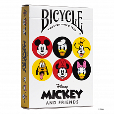 ASS Spielkartenfabrik Bicycle - Disney Mickey & Friends 300160