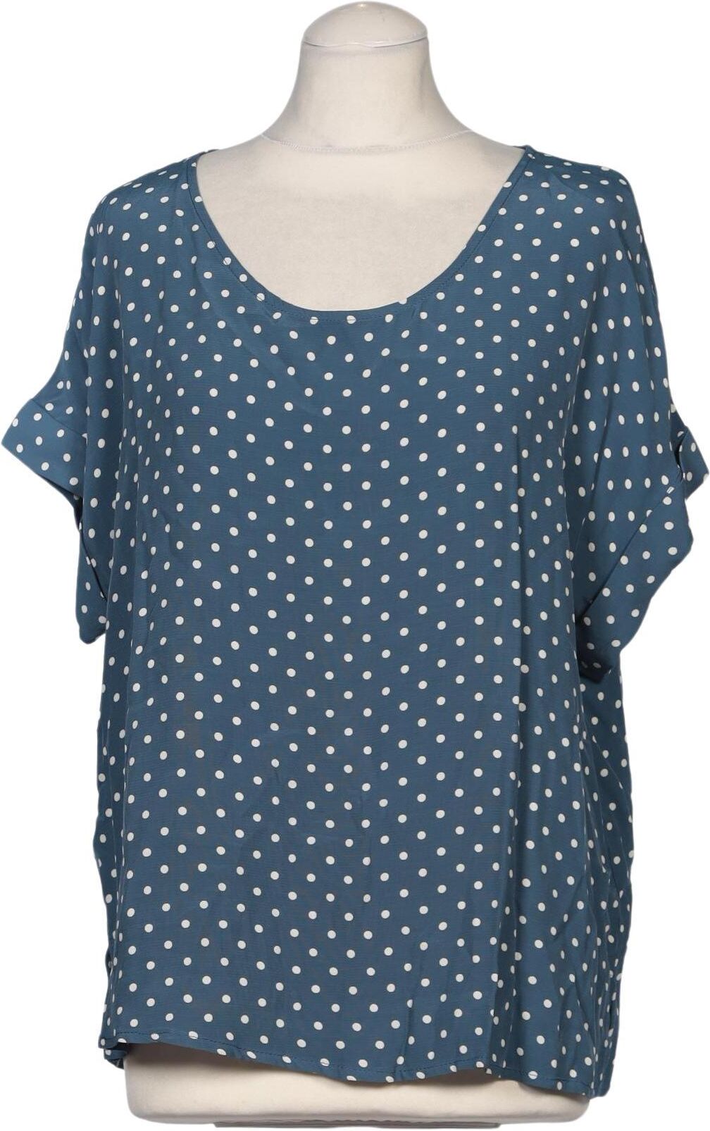 violeta by Mango Damen Bluse, Hellblau, Gr. S, Viskose - Second Hand