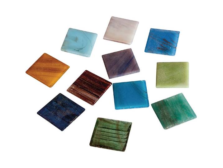 Rayher Mosaiksteine ArtDecor Deluxe 2 cm Eimer mit ca. 160 Stück
