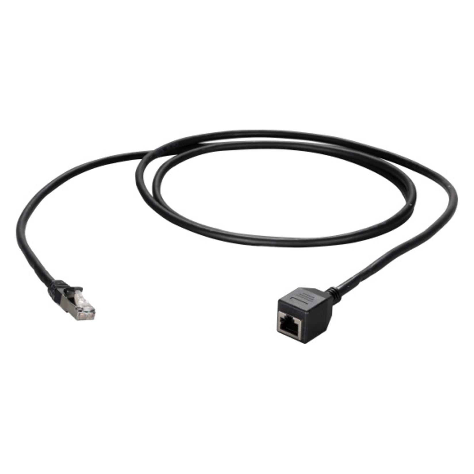 EFB Elektronik RJ45 Patchkabelverlängerung Cat.6A, S/FTP, AWG26, schwarz, 10m (S/FTP, CAT6a, 10 m) (K5546SW.10)