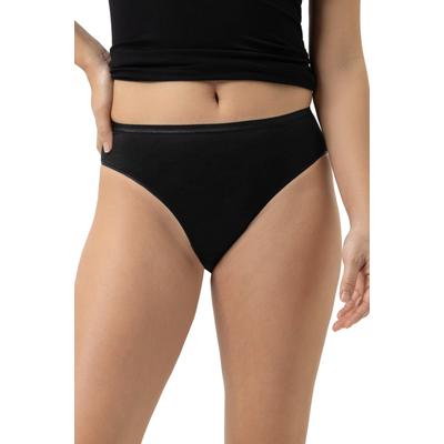 Panty MEY "MODAL PURE", Damen, Gr. XL, Single Jersey, schwarz, Single Jersey, Obermaterial: 94% Modal, 6% Elasthan, körpernah, Unterhosen Panty, aus superfeiner Modalfaser, elastisch, glänzende Details