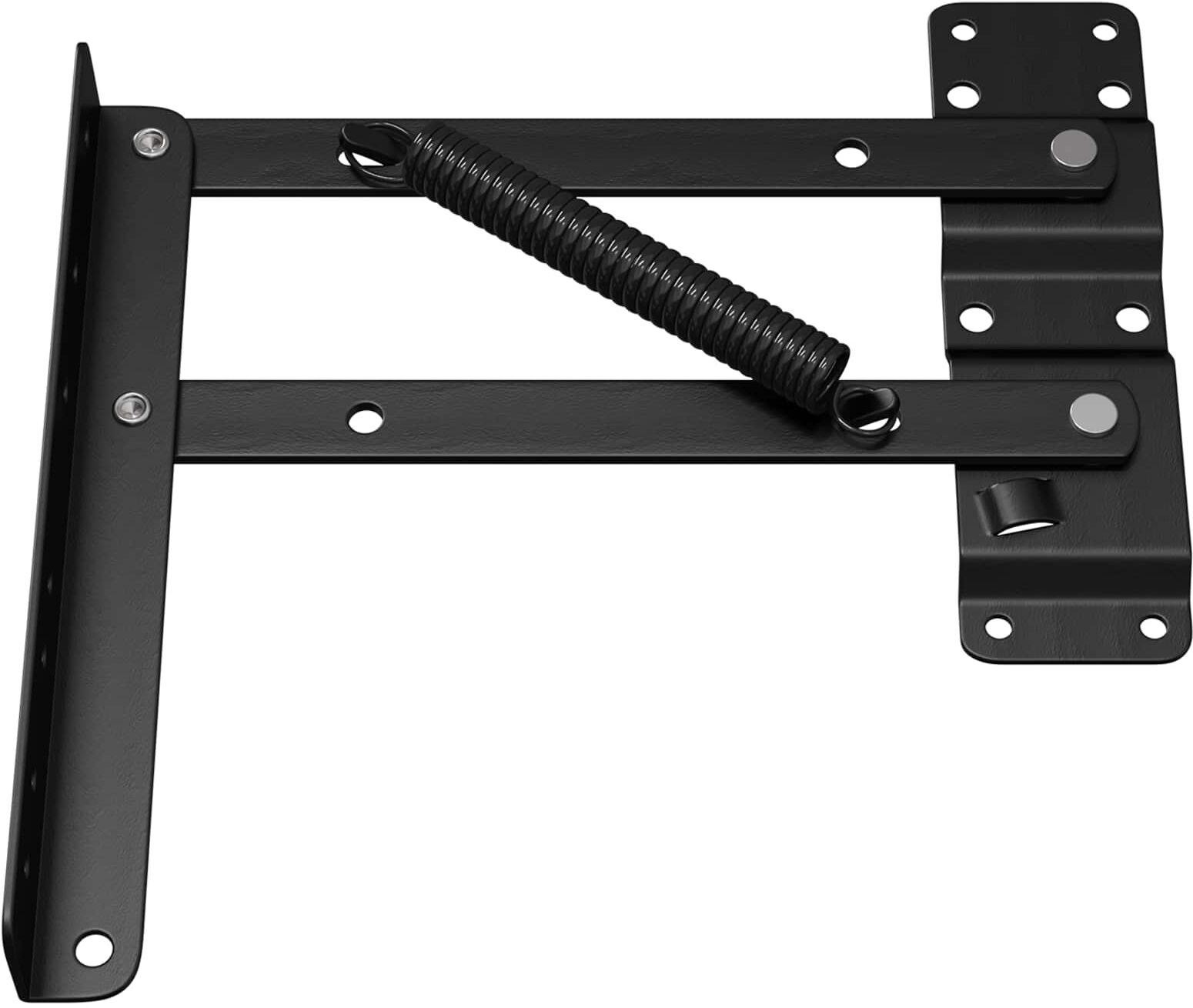 vidaXL Mécanisme de levage de lit 2 pièces Noir 340 x 95 x 40 mm Fer