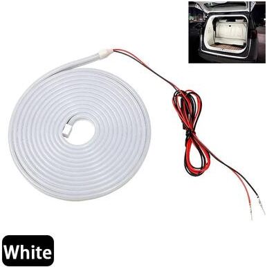 Uplift Treasures Universal LED Car Trunk Ambient Light Strip With Auto Sensor white length 2m