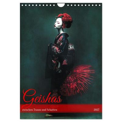 Geishas zwischen Traum und Schatten (Wandkalender 2027 DIN A4 hoch), CALVENDO Monatskalender