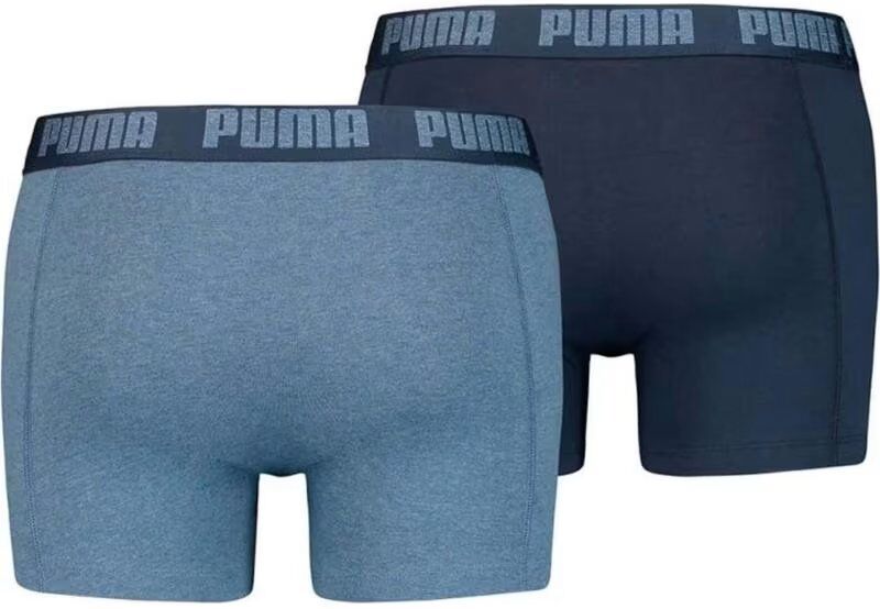 Pack 2 Calzoncillos Boxer Puma 521015001-037 Azul S Hombre