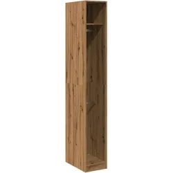 vidaXL Kleiderschrank Artisan-Eiche 30x50x200 cm Holzwerkstoff