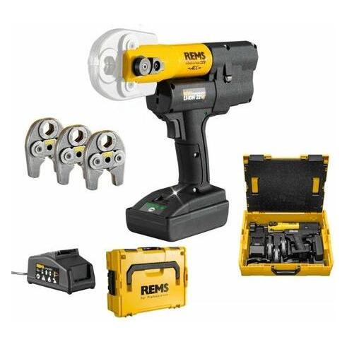 Rems Mini-Press 22V Set M 15-22-28 Mini-Press 22V ACC Li-Ion (Rohrpresse) (578047R220)