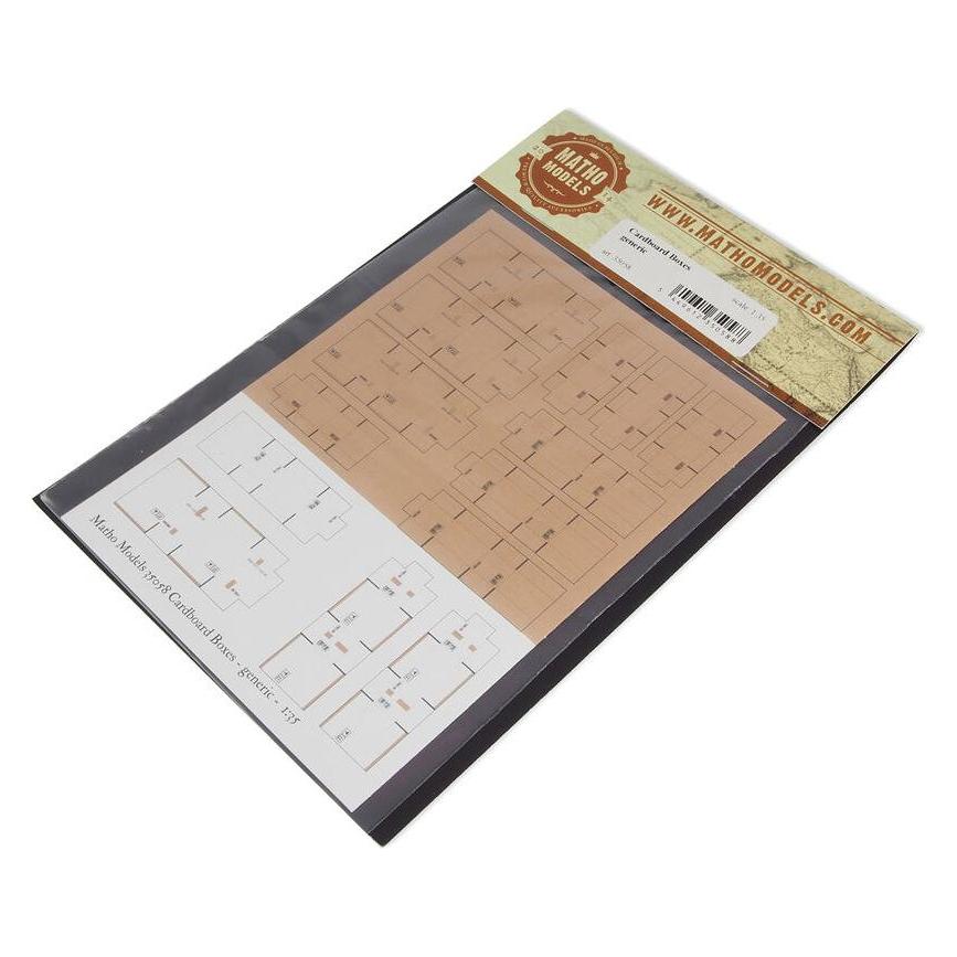 Matho Models Cardboard Boxes - generic (35058)