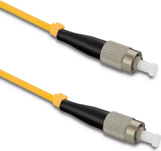 Qoltec glasvezel patchkabel FC/UPC naar FC/UPC, Singlemode, 9/125, G652D, Simplex, 1 meter