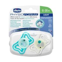 Chicco MAM BABY CHICCO-71087410 SMOCZEK PH LIGHT 6-16 2SZT GLOW (73988729)