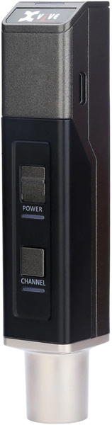 XVive M5D Dual Microphone Wireless nero