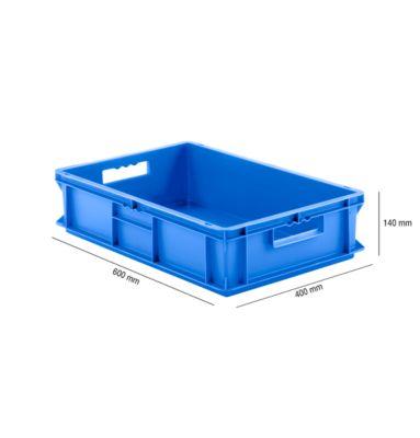 Kasten im EURO-Maß EF 6140, 26,8 l, blau