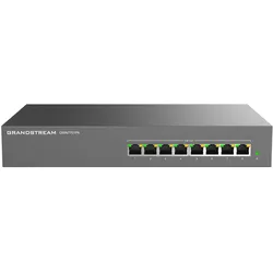 Grandstream Networkswitch GWN7701PA (8 Ports), Netzwerk Switch, Schwarz