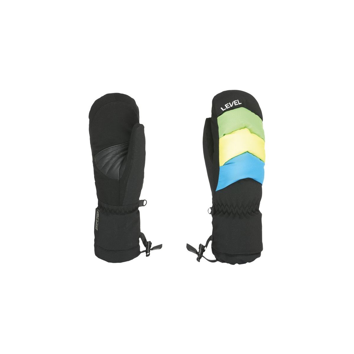 Level Rainbow JR Mitten pk black (43) 4 4167JM-43-4