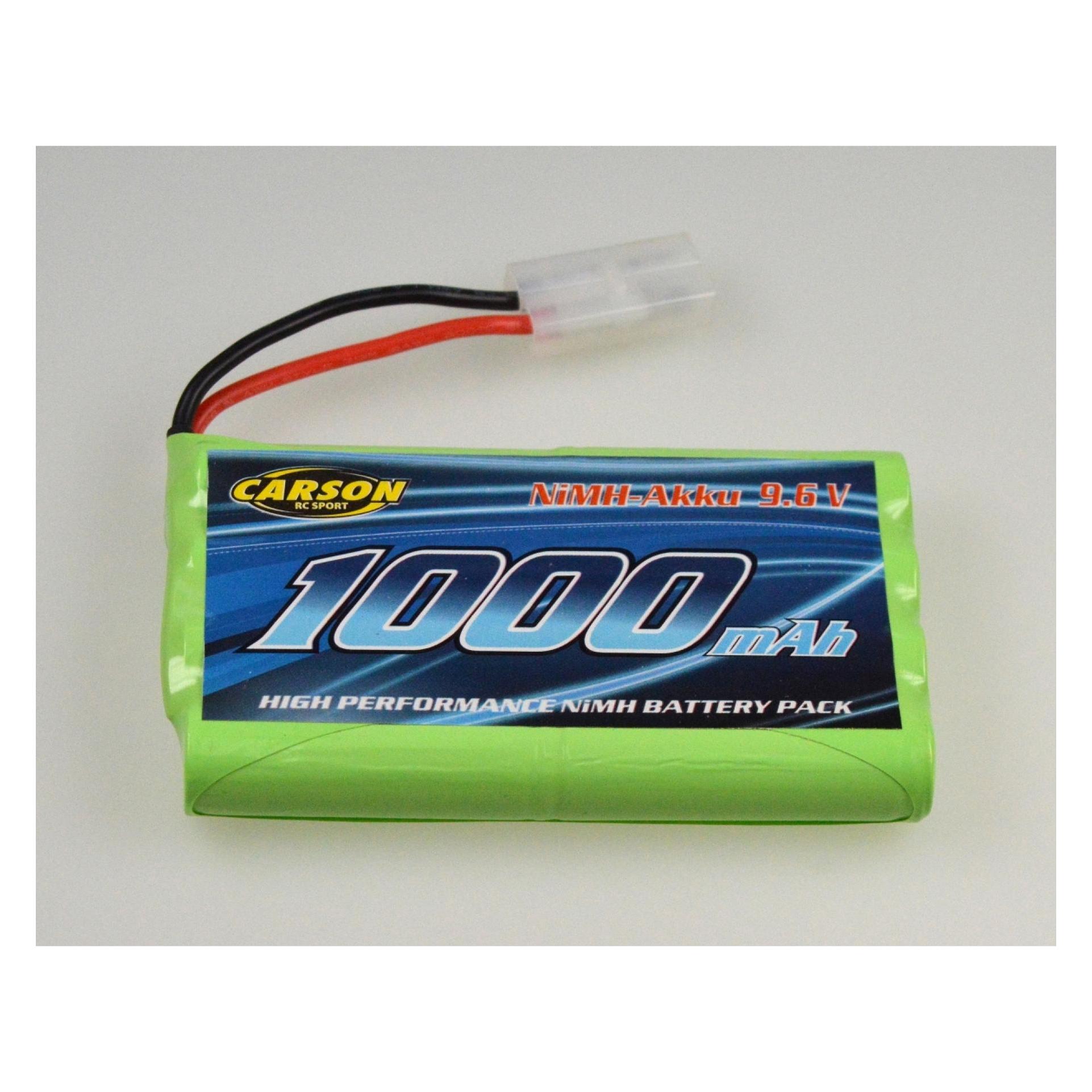 Carson Modellbau Akkupack (NiMh) 9,6V/1000mAh NiMH Akku Magic Mach. TAM (1000 mAh, 9.60 V) (608215)
