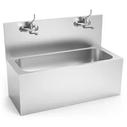 FRICOSMOS-Waschbecken für Operationssaal zwei Benutzer 1200x500x850 mm.