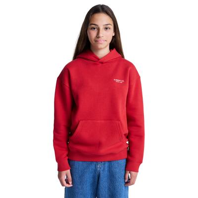 Hoodie ELEMENT "Element", Kinder, Gr. 12(148-156cm), rot (lava falls), Obermaterial: 55% Baumwolle, 25% Baumwolle, 20% Polyester., Sweatshirts Hoodie