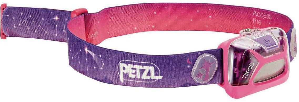 LED Stirnlampe PETZL "LED Stirnlampe TIKKID", lila, Mobilleuchten, LED Stirnlampe lila Einheitsgröße