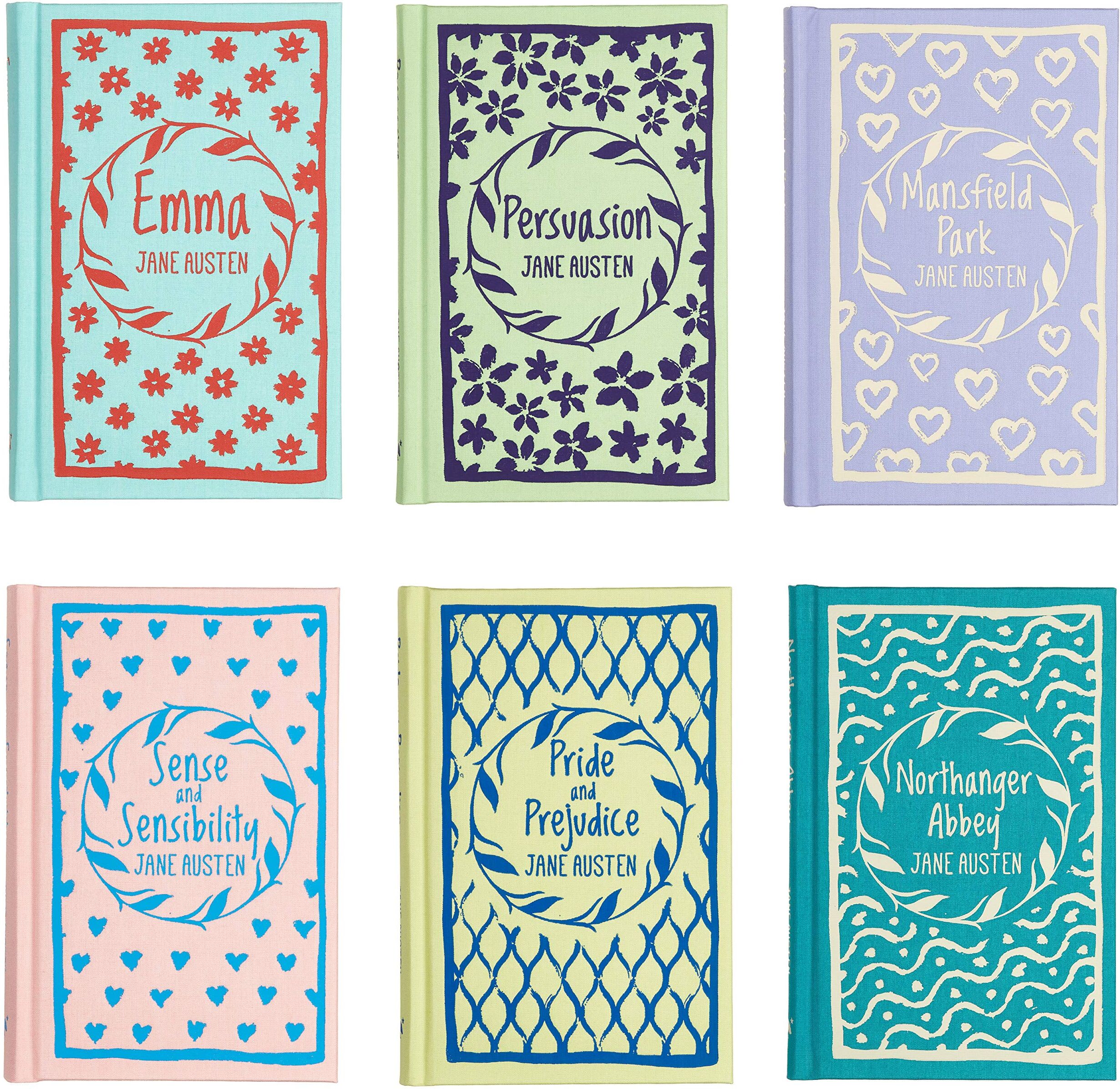 Arcturus The Jane Austen Collection 6 Books Box Set Sense And Sensibility Emma Persuasion Mansfield Pride A..
