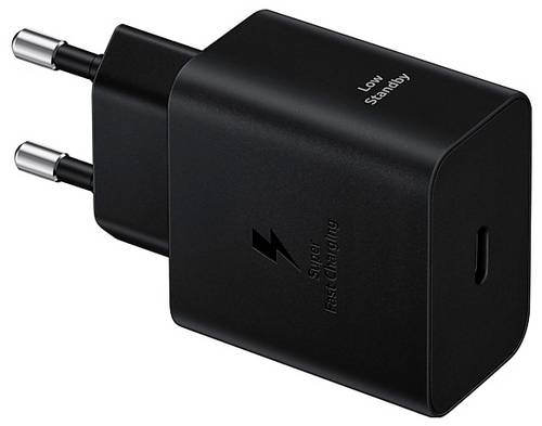 Samsung Schnellladegerät 45W Ladeadapter 45W USB-C Schwarz Innenbereich