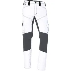 KÜBLER ACTIVIQ Stretchhose weiß/anthrazit 106 - 2850 5231-1097-106 - weiß/anthrazit