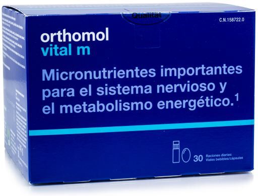 Orthomol Vital M Drinkable Ampoules 30 Units