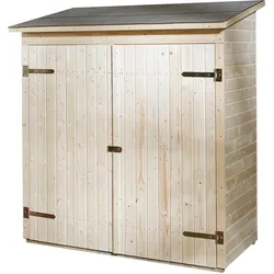weka 14 mm Garten- und Terrassenschrank 361 mit Flachdach 2