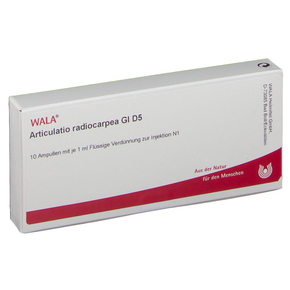 Articulatio radiocarpea GL D 5 Ampullen 10x1 ml