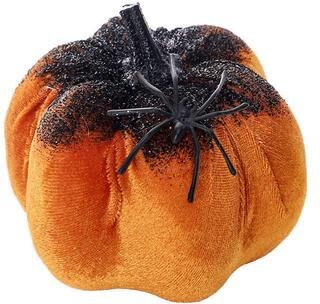 Inspired Deals Spider Pumpkin Halloween Decoration Doll For Spooky Home & Party Decor orange