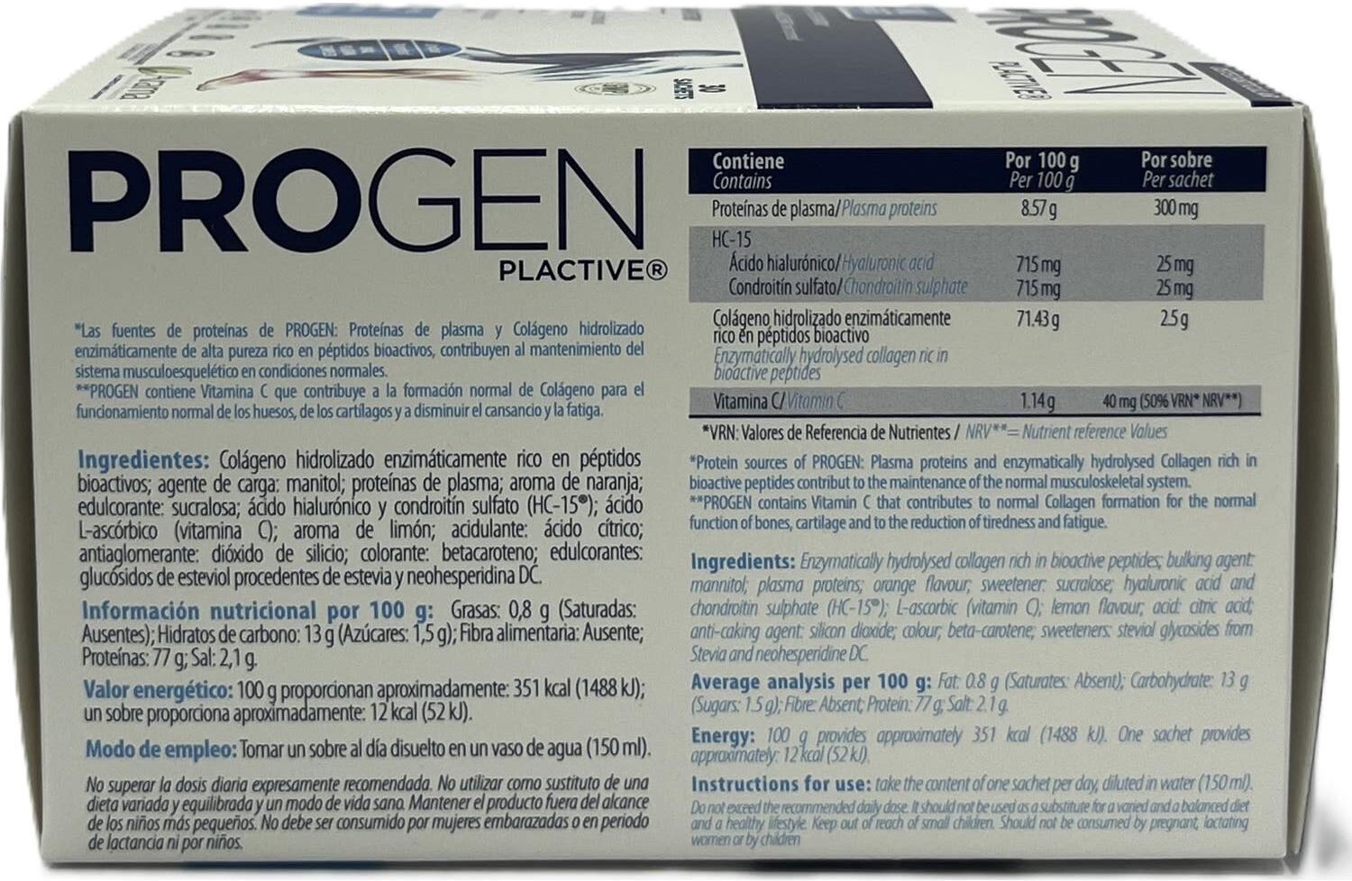 ARAMA Progen Plactive Doble Efecto 30 sobres