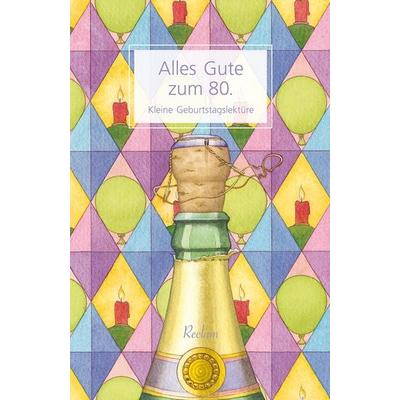 Alles Gute zum 80., Taschenbuch von , Reclam, Philipp, 978-3-15-014153-3